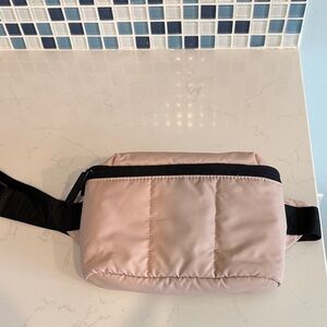 Calpak Blush Pink Crossbody Belt Bag